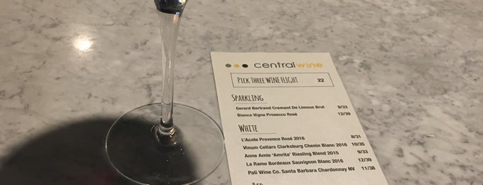 Central Wine is one of Want to go.