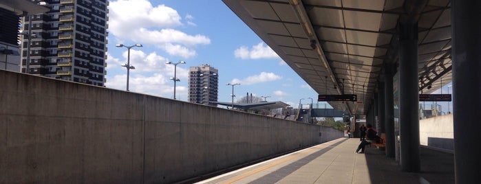 King George V DLR Station is one of Thames Crossings.