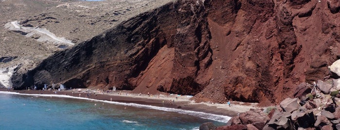 Spiaggia Rossa is one of All of Santorini in a Week!.