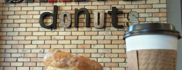 Sandy's Donuts & Coffee Shop is one of Tempat yang Disukai Staci.