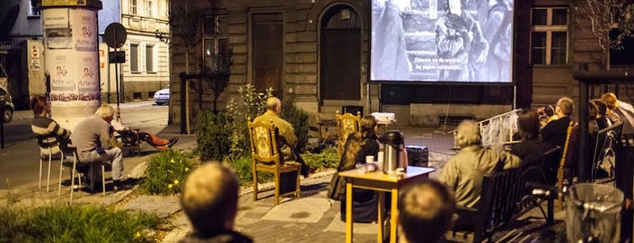 Kino Na Rybitwach is one of Kino letnie // Open air cinema.