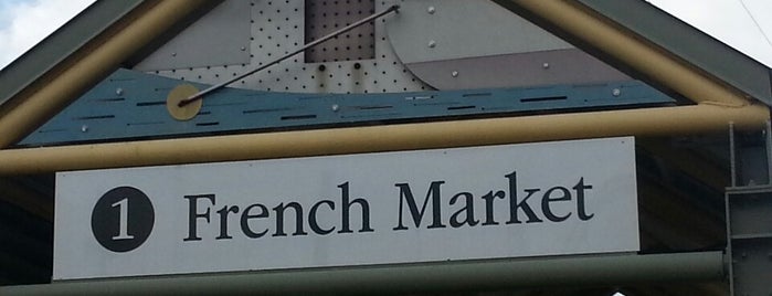 The Original French Market Restaurant and Bar is one of Tempat yang Disukai Matt.