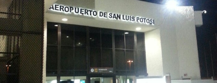 Aeropuerto Internacional Ponciano Arriaga (SLP) is one of Malena'nın Beğendiği Mekanlar.