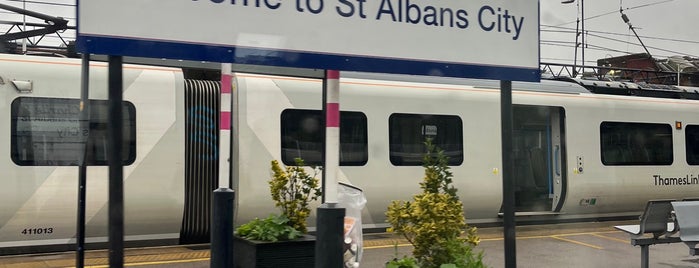 St Albans City Railway Station (SAC) is one of Train stations.