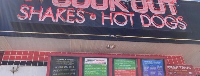 Cook Out is one of Raleigh Apartment Hunting.