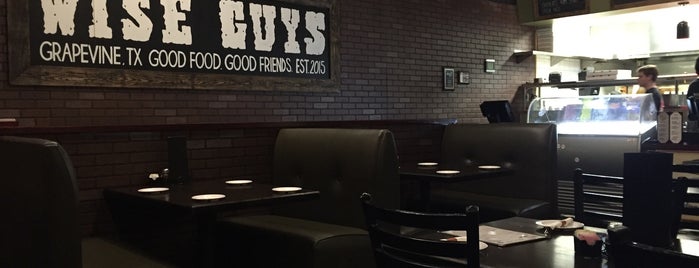 Wise Guys Pizzeria is one of Grapevine / Southlake / Coppell / Lewisville.