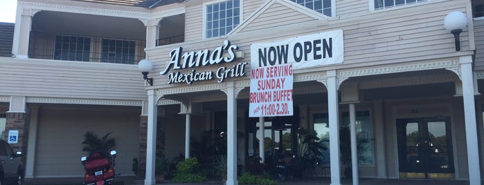Anna's Mexican Grill is one of Dinner places near home.