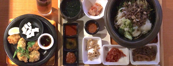 Bibigo Hot Stone is one of List of Korean food places in Singapore.