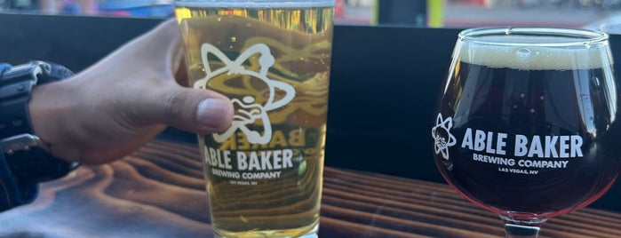 Able Baker Brewing is one of Vegas Area Breweries.