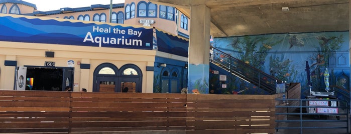 Santa Monica Pier Aquarium is one of SoCal family-friendly hotels & venues.