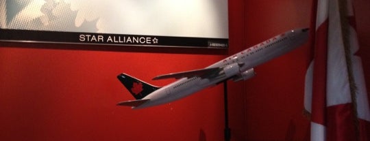 Air Canada is one of Lugares visitados.