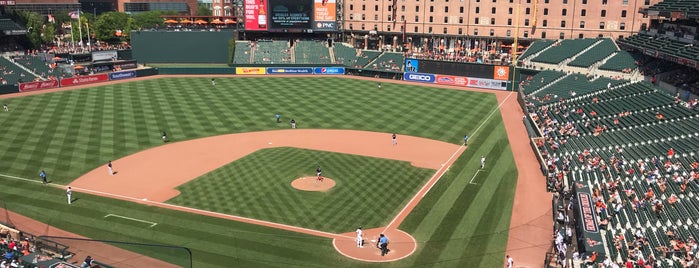 Oriole Park at Camden Yards is one of Lindsey's Saved Places.