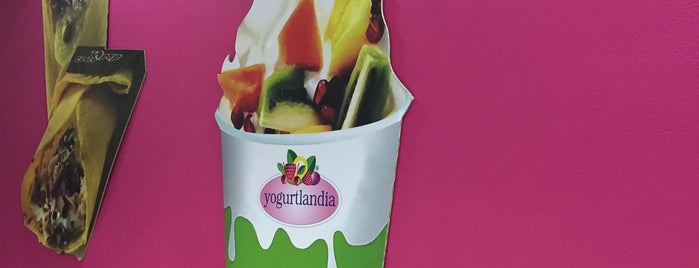 Yogurtlandia is one of Top Visited.