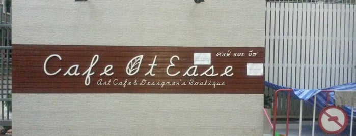 Cafe at Ease is one of Coffee shop I need to visit!.