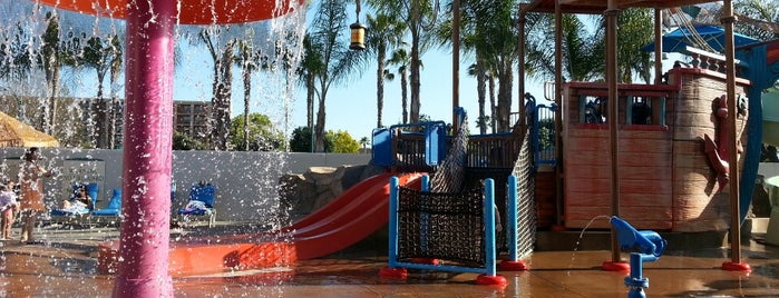 Howard Johnson Anaheim Hotel and Water Playground is one of The 15 Best Places with Gardens in Anaheim.