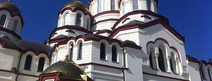 New Athos Monastery is one of У самого Чёрного моря! ;-).