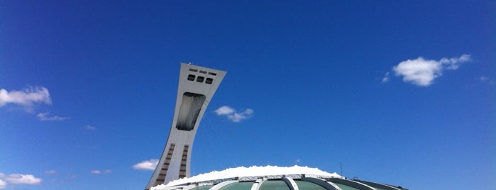 Olympic Stadium is one of MTL Visitor's Guide.