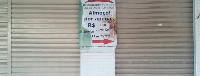 Restaurante Varandão is one of Ju'nun Beğendiği Mekanlar.