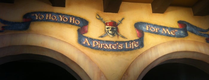 Pirates of the Caribbean is one of Walt Disney World.