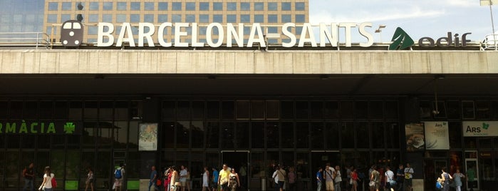 Станция Барселона-Сантс is one of Barcelona 🇪🇸.