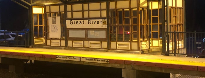 LIRR - Great River Station is one of Daily Commute.