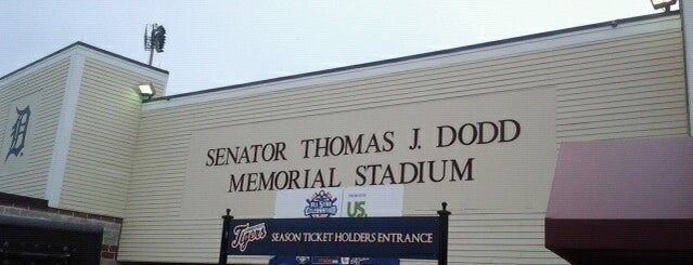 Senator Thomas J Dodd Memorial Stadium is one of New York-Penn League Ballparks.