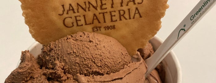 Jannettas Gelateria is one of UK London Edinburgh Cambridge Oxford.