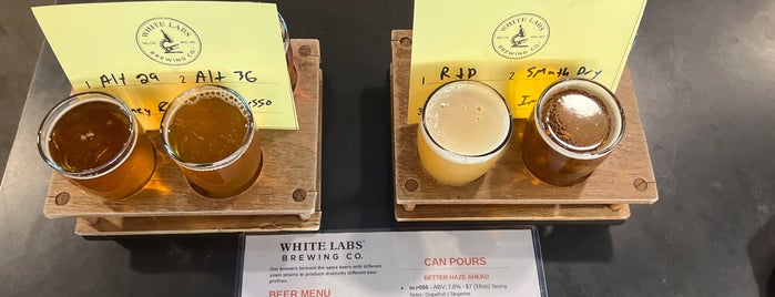 White Labs Brewing Co. is one of Asheville.