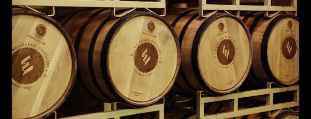 Watershed Distillery is one of The Buckeye's List.
