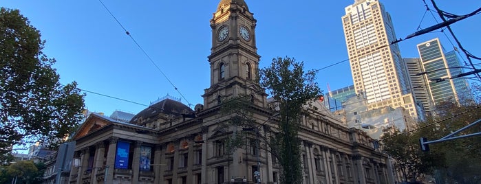 Melbourne Town Hall is one of Open House Melbourne.