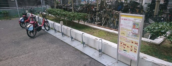 C5-08.AQUACITY Shibaura - Tokyo Minato City Bike Share is one of 🚲  港区自転車シェアリング.