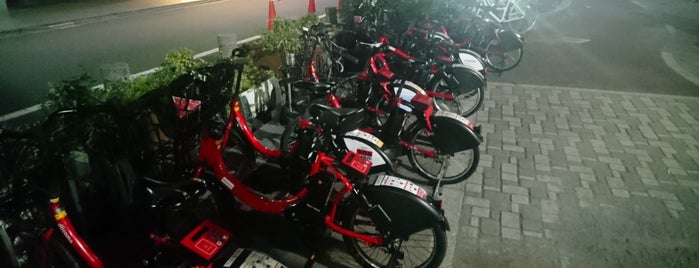 B2-01 Teppozu Children’s Park(West Side) - Tokyo Chuo City Bike Share is one of 🚲  中央区コミュニティサイクル.