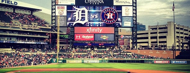 Comerica Park is one of MLB Ballparks.