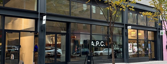 A.P.C. is one of Nyc 2021.