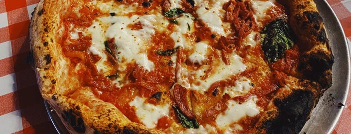 Salsa Pizzeria Napoletana is one of The 15 Best Places for Pizza in Greenpoint, Brooklyn.