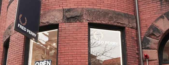 Fred Perry Boston is one of สถานที่ที่ Ross ถูกใจ.