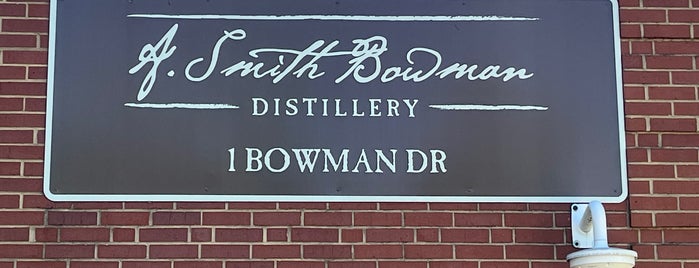 A. Smith Bowman Distillery is one of To Do.