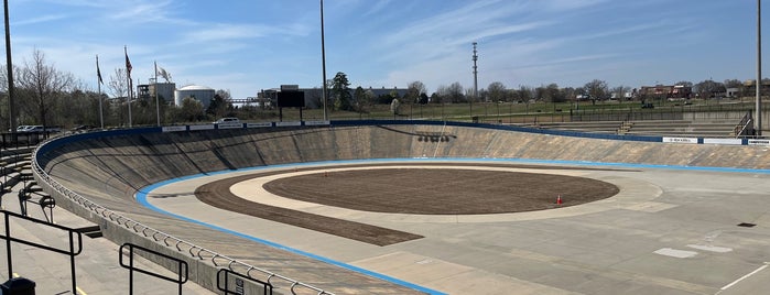 Rock Hill Velodrome is one of frequently seen.