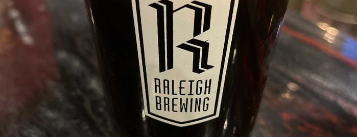 Raleigh Brewing at The Arboretum is one of Breweries or Bust 4.