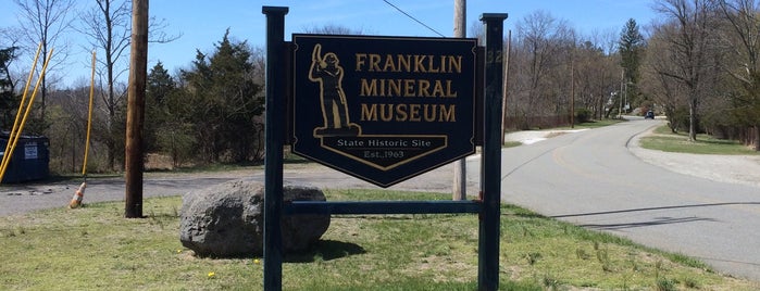 Franklin Mineral Museum is one of MD DC DE NJ.
