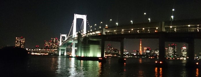 Daiba Park is one of Nightview of Tokyo +α.