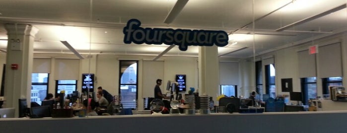 Foursquare HQ is one of NYC Tech Scene.