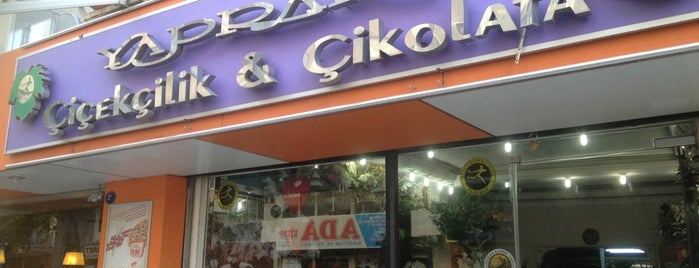Yaprak Çiçekçilik Çikolata is one of Veni Vidi Vici İzmir 5.