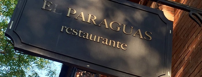 El Paraguas is one of madrid. Beber y comer.