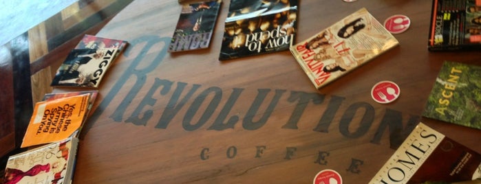 Revolution Coffee is one of Cafe Hoppin'.