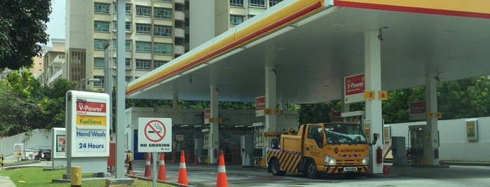 Shell Punggol is one of Bike Trail.