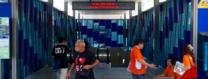 Bukit Panjang MRT/LRT Interchange (DT1/BP6) is one of Favourite.
