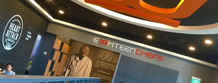 Eighteen Chefs is one of Micheenli Guide: Social-cause dining in Singapore.
