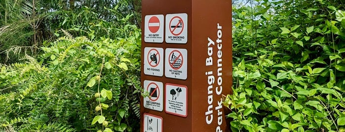 Changi Bay Park Connector is one of Trek Across Singapore.