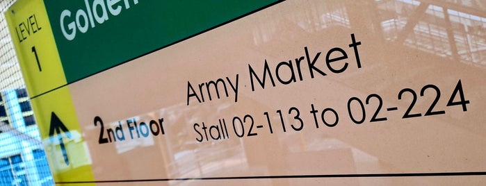 Army Market is one of Singapur #2 🌴.